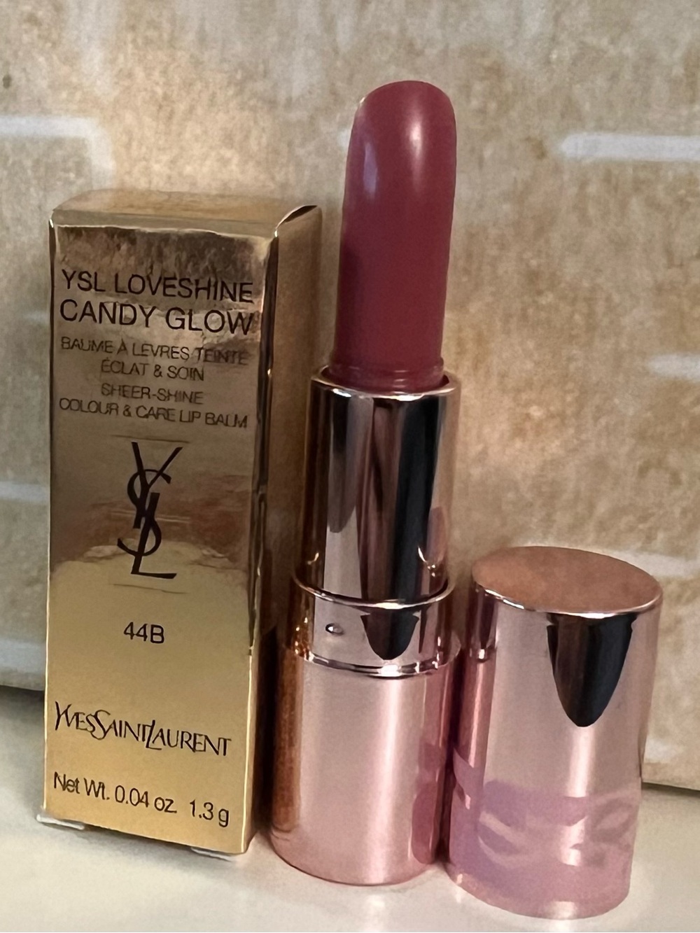 Yves Saint Laurent Loveshine Candy Glow Lip Balm - 44B Rosy Pink